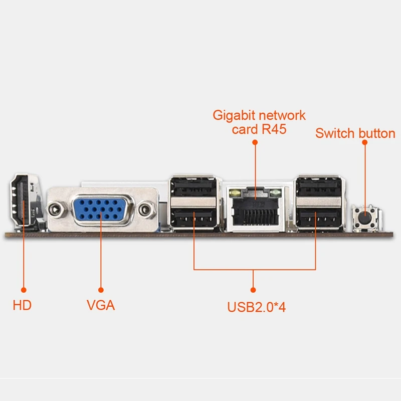 hot btc s37 motherboard miner motherboard ddr3 8xpcie 16x gigabit network rj45 port for miner bitcoin mining btc motherboard free global shipping