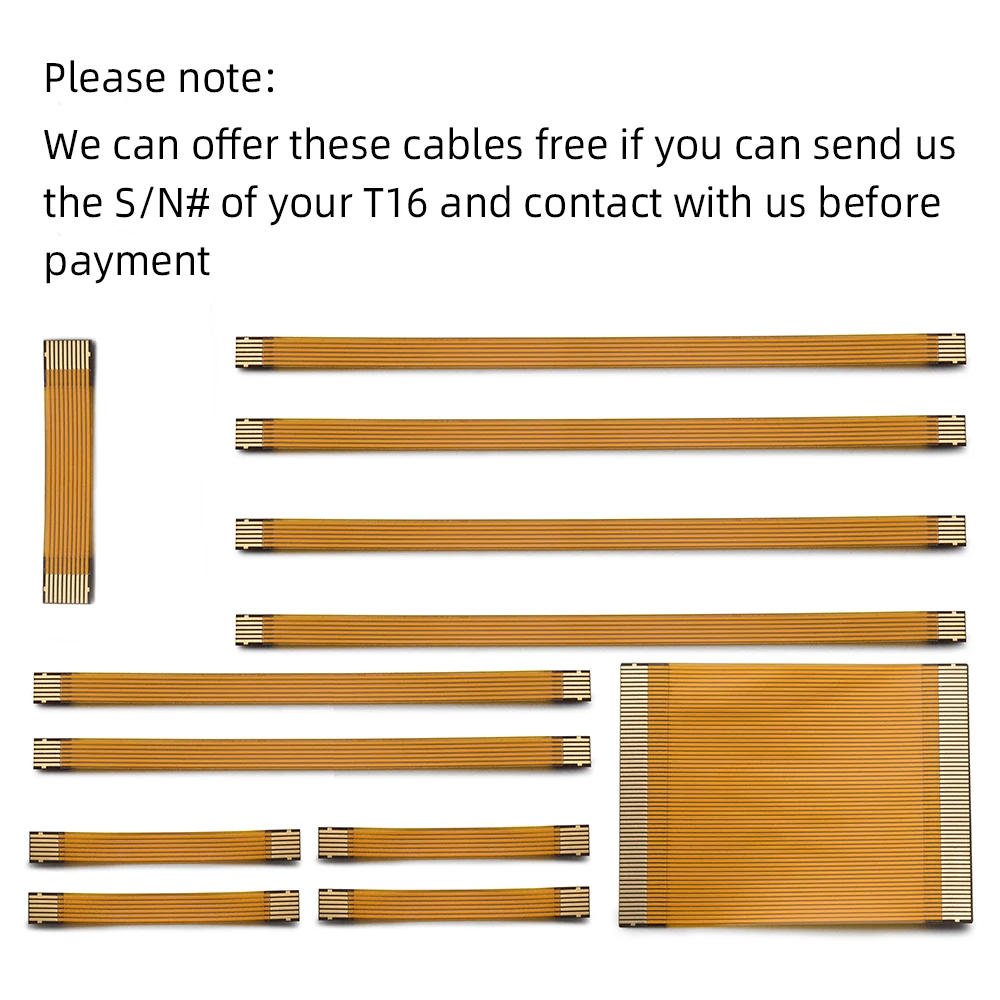 Перемычка позолоченная проволочная лента кабель набор для T16 Pro Plus|Детали и