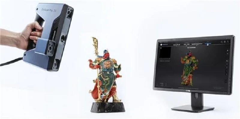 

Einscan-pro2x handheld maximum0.05mm HD 3d scanner for cnc machine