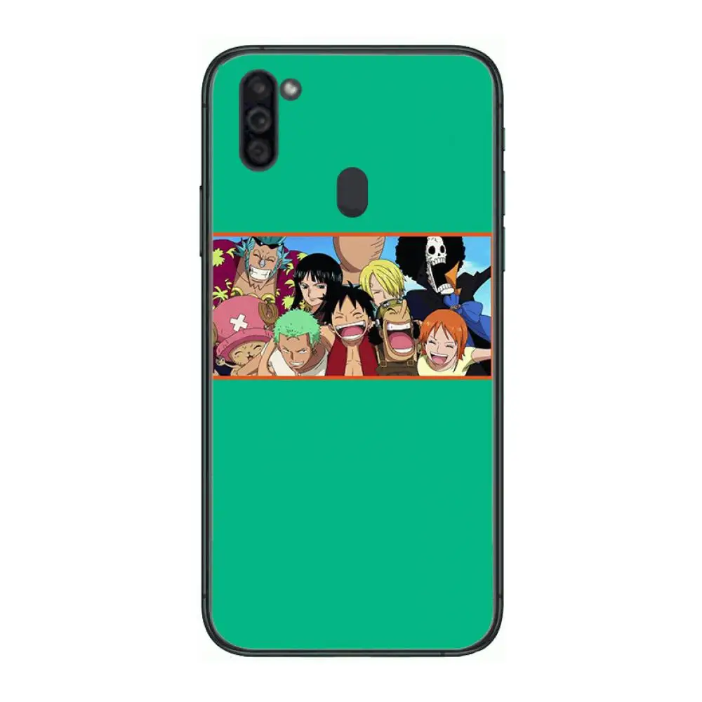 

Famous anime case Mobile Phone Case Hull For Samsung Galaxy M 10 20 21 31 30 60S 31S Black Shell Art Cell Cover TPU