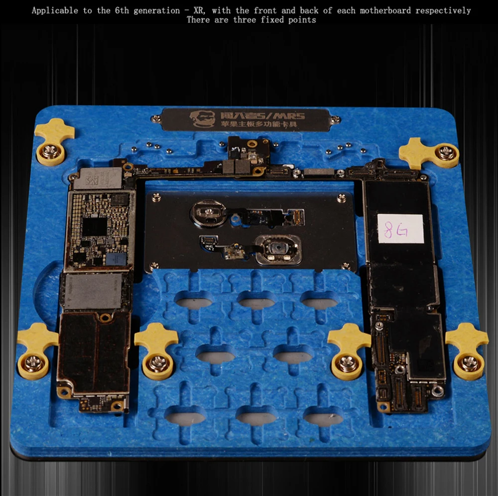 MECHANIC 5/MR5 многофункциональная материнская плата cpu NAND Fingerprint Repair PCB Holder Для iPhone XR 8P 8