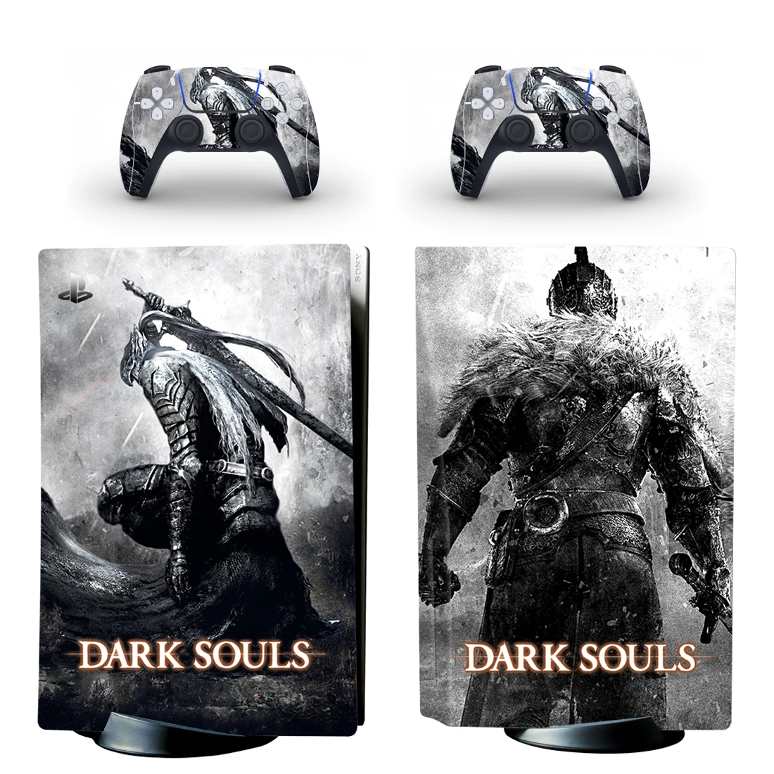 

Dark Souls PS5 Standard Disc Edition Skin Sticker Decal Cover for PlayStation 5 Console & Controllers PS5 Skin Sticker Vinyl