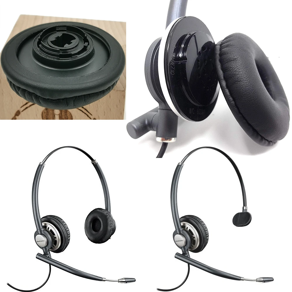 Сменные амбушюры misodiko для наушников Plantronics CS540/ CS520/ CS510/ CS500 EncorePro HW710/ HW720/ HW301N/