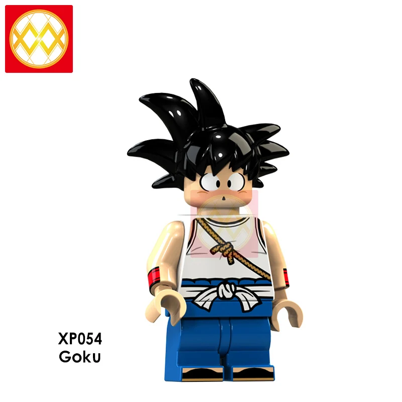 XP054 Goku Dragon Ball Z строительные блоки Гоку Вегета Мастер Роши криллин стволы супер Saiyans Аниме Коллекция игрушек для детей Подарки - Цвет: XP054 Goku