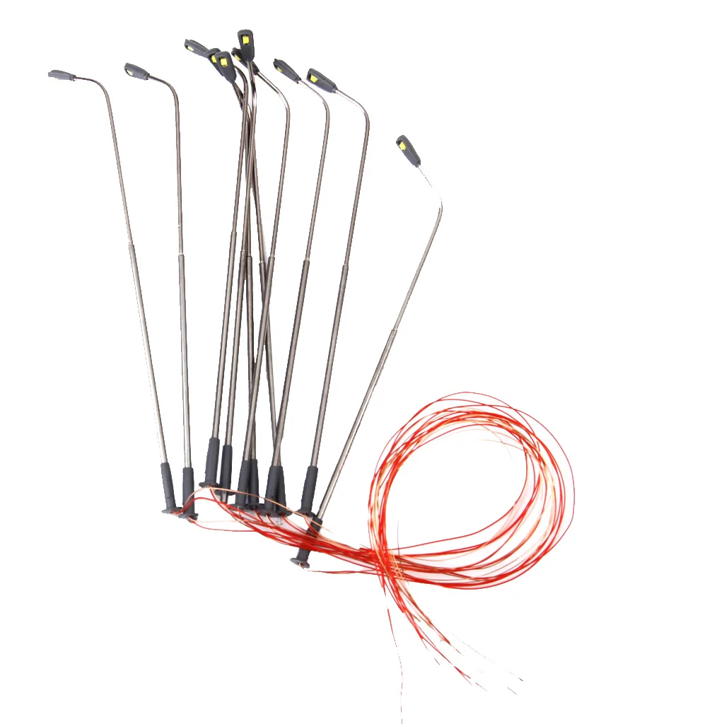 10 светодиодный светильник уличная лампа модель железнодорожной железной дороги