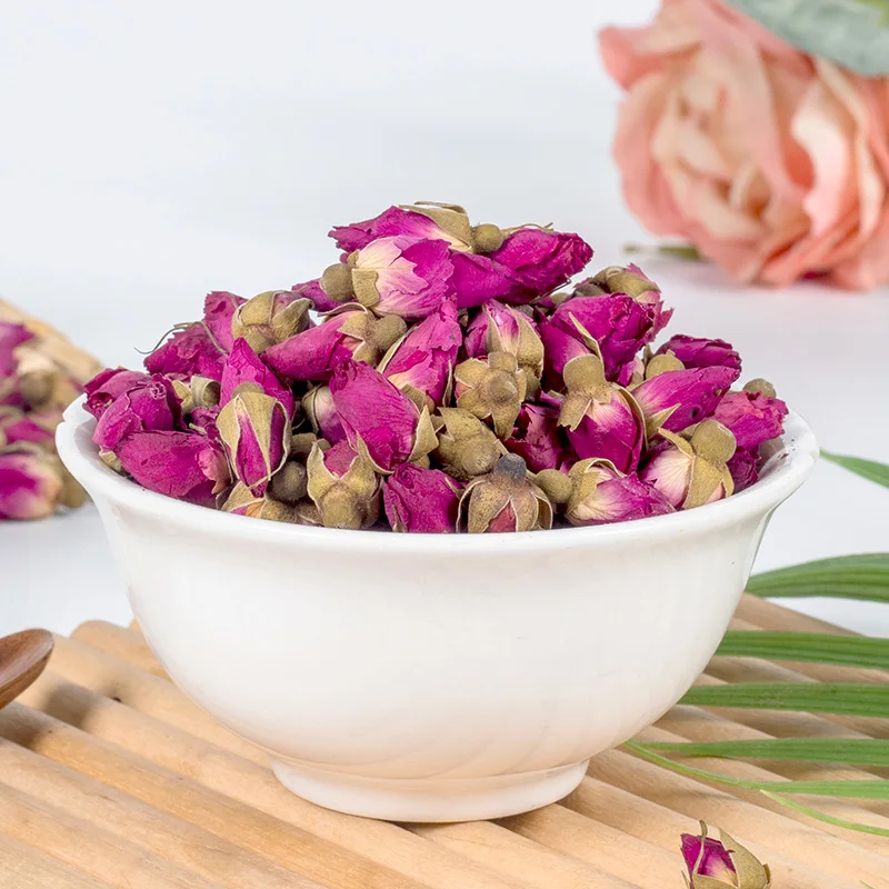 

2020 Fragrant Natural Dried Pingyin Rose Bud Organic Dried Flowers Buds Women Gift Wedding Decoration