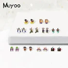 Новое поступление 2021, Bandai, Аниме Драконий жемчуг z, эпоксидная смола, искусственные персонажи мультфильмов, акриловые серьги-гвоздики