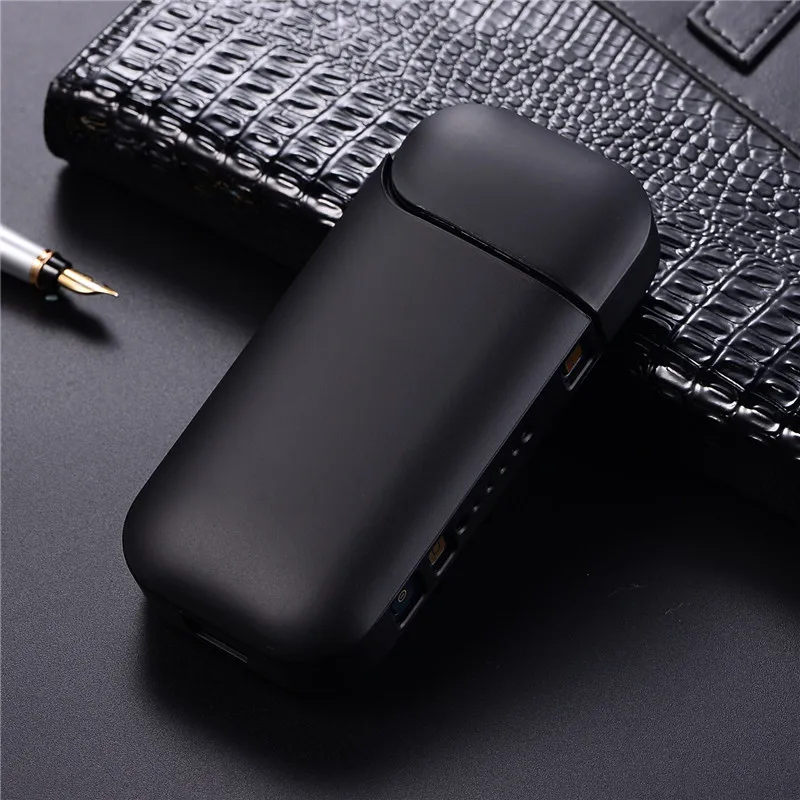 Модный черный цветной чехол для ПК для IQOS 2,4 Plus II III электронная сигарета для IQOS полный защитный чехол