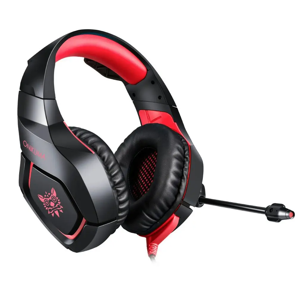 

Headset ONIKUMA K1B Double Plug 3.5mm Interface Superior Compatibility High Precision 50mm Driver Comfortable To Wear