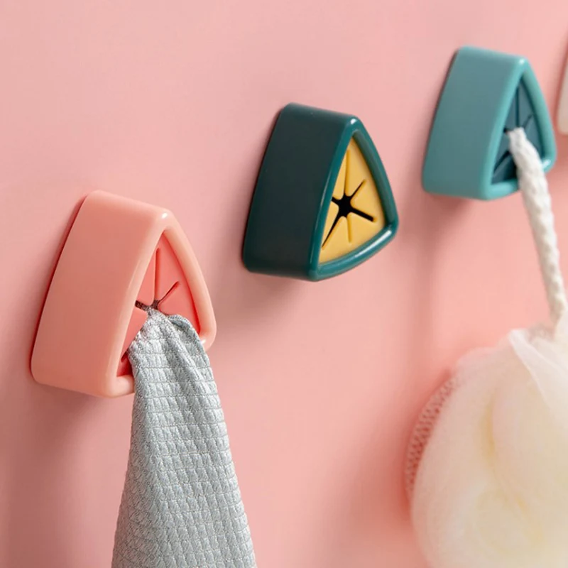 

Towel Holder Sucker Wall Rack Washing Cloth Rag Hook Free Punch Storage