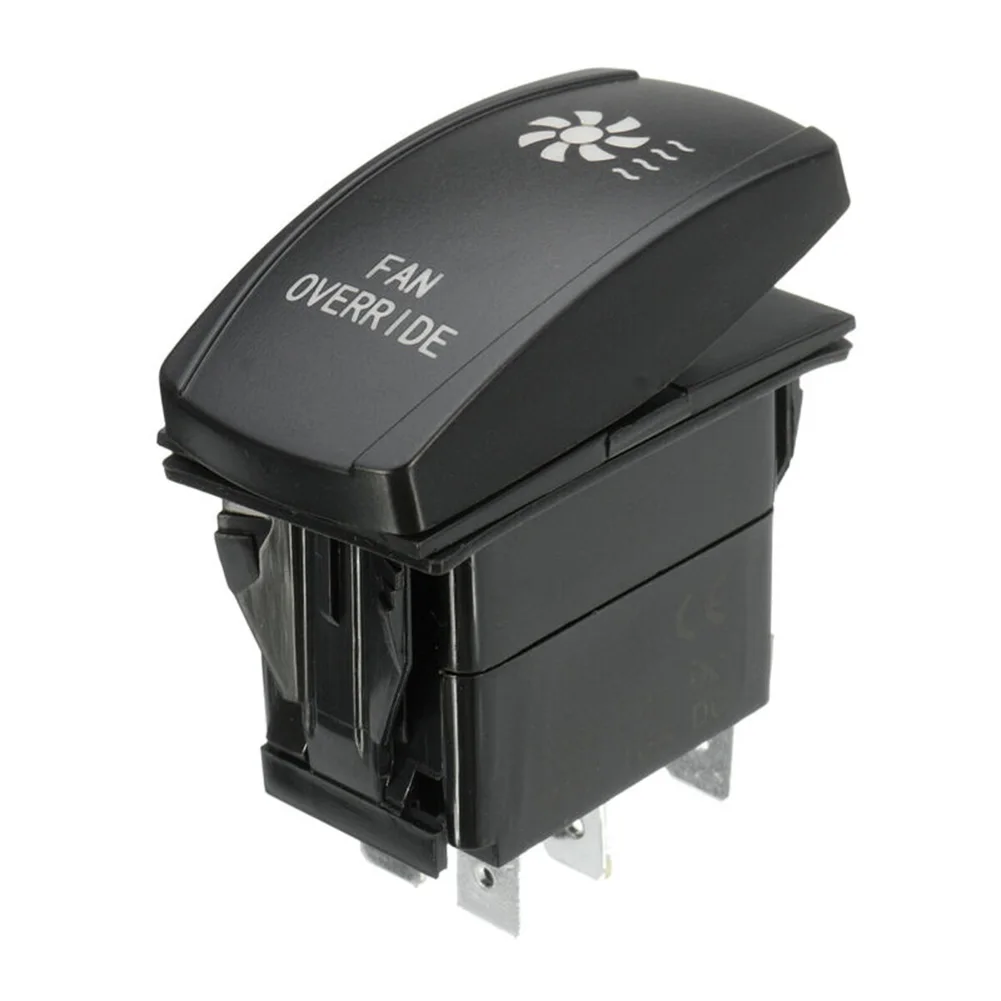 12V переключатель 20A 5 Pin Управление вентилятор светодиодный красный кулисный