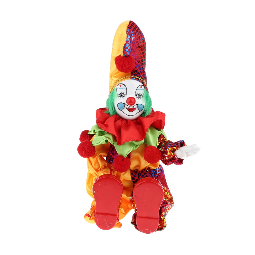 Фарфоровая подвесная кукла-Арлекин украшения для дома офиса | Игрушки и хобби