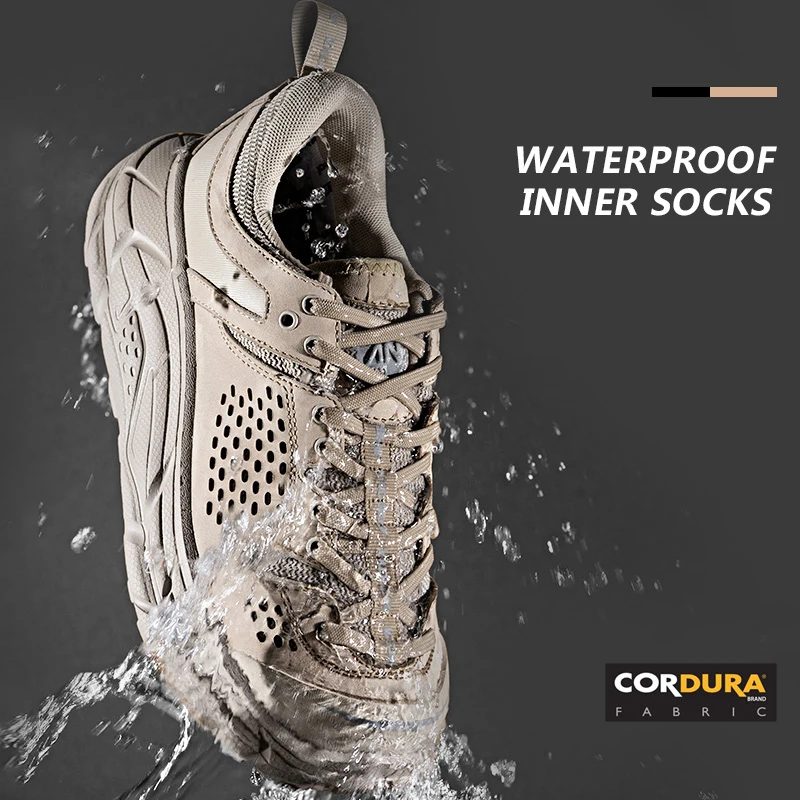 Легкие кожаные походные ботинки для мужчин и женщин спорта на открытом