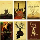 Эйч-ТВ Настоящий детектив Вуди Харрельсон Matthew McConaugheyRetro плакат винтажный плакат на стену Декор для дома, ручной стержень, для кафе, для