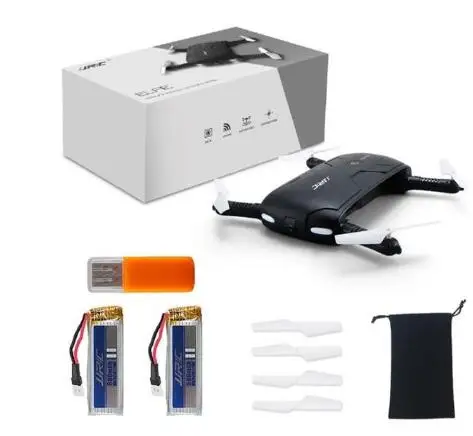 JJRC H37 Карманный Дрон с селфи квадрокоптером wifi Elfie Карманный складной портативный фото видео vs H47 H40 h73 - Цвет: 2 battery
