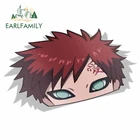 EARLFAMILY 13 см x 8,4 см для Gaara Peek аниме большая голова виниловая мультяшная наклейка на автомобиль JDM Окно Наклейка на багажник автомобильные аксессуары