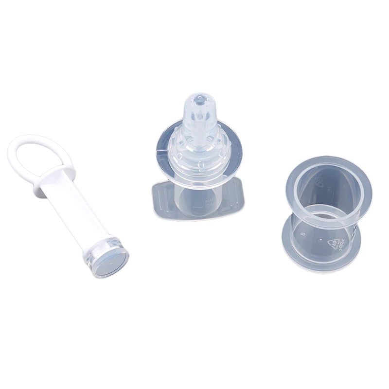 

Baby Silicone Flatware Utensils Squeeze Medicine Dropper Dispenser Infants Baby Soft Silicone Syringe Device Flatware Utensils