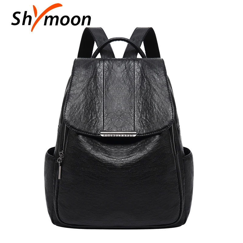 SHYMOON New design women anti-theft backpacks Ladies fashion water proof travel backpack brand mochila school bags for girl | Багаж и