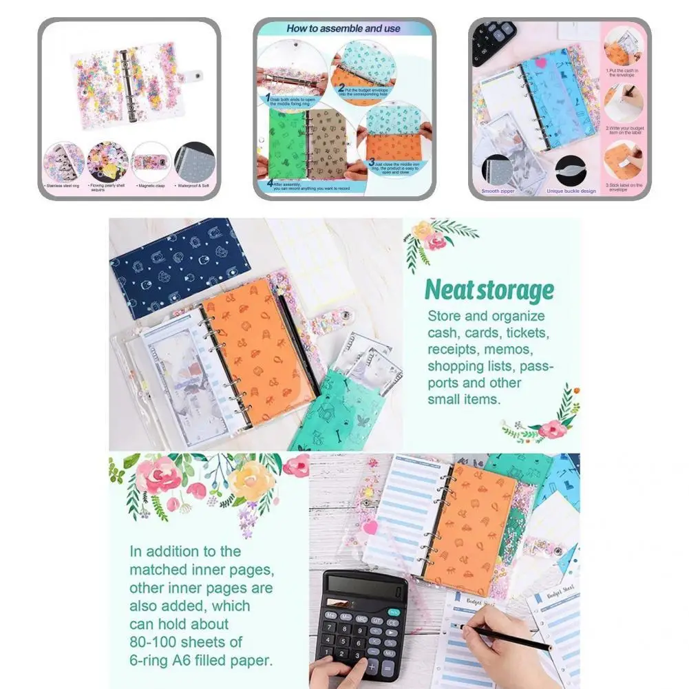 

Портативная уникальная износостойкая папка для листов из ПВХ, 1 комплект