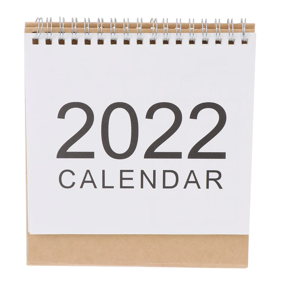 

1 Pc2022 Simple International Desk Calendar Without Printing Plate for Desktop