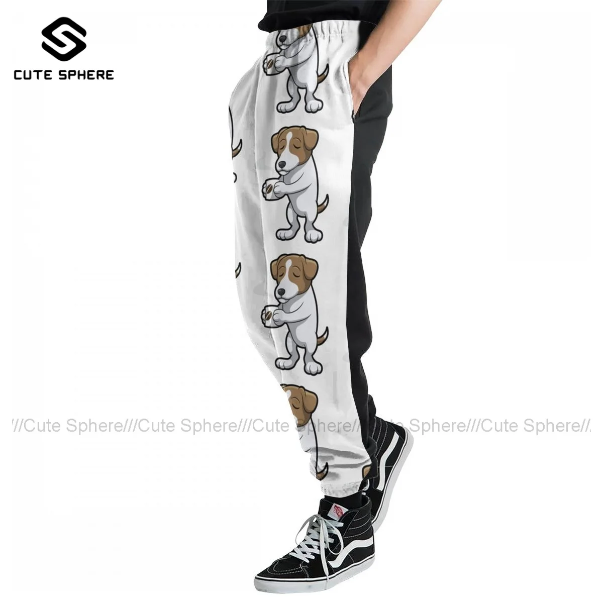 

Jack Russell Terrier Sweatpants Polyester Design Joggers Funny Man Dance Casual Pants
