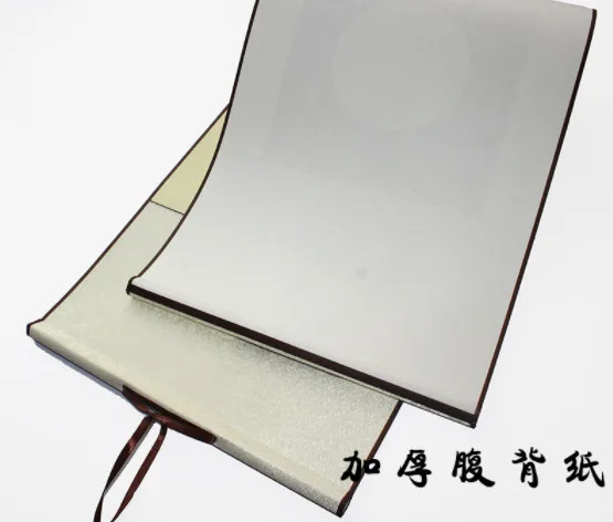 Chinese Painting All-in-one hardbound mounted Xuan paper hanging shaft calligraphy blank four-character banner | Дом и сад