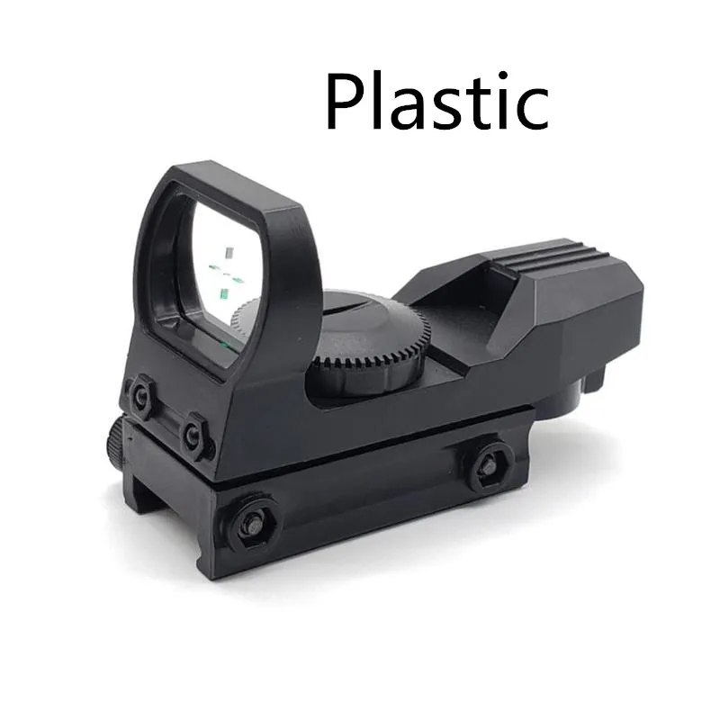 Пластиковый прицел на планку 20 мм Охотничья оптика тактический Коллиматорный
