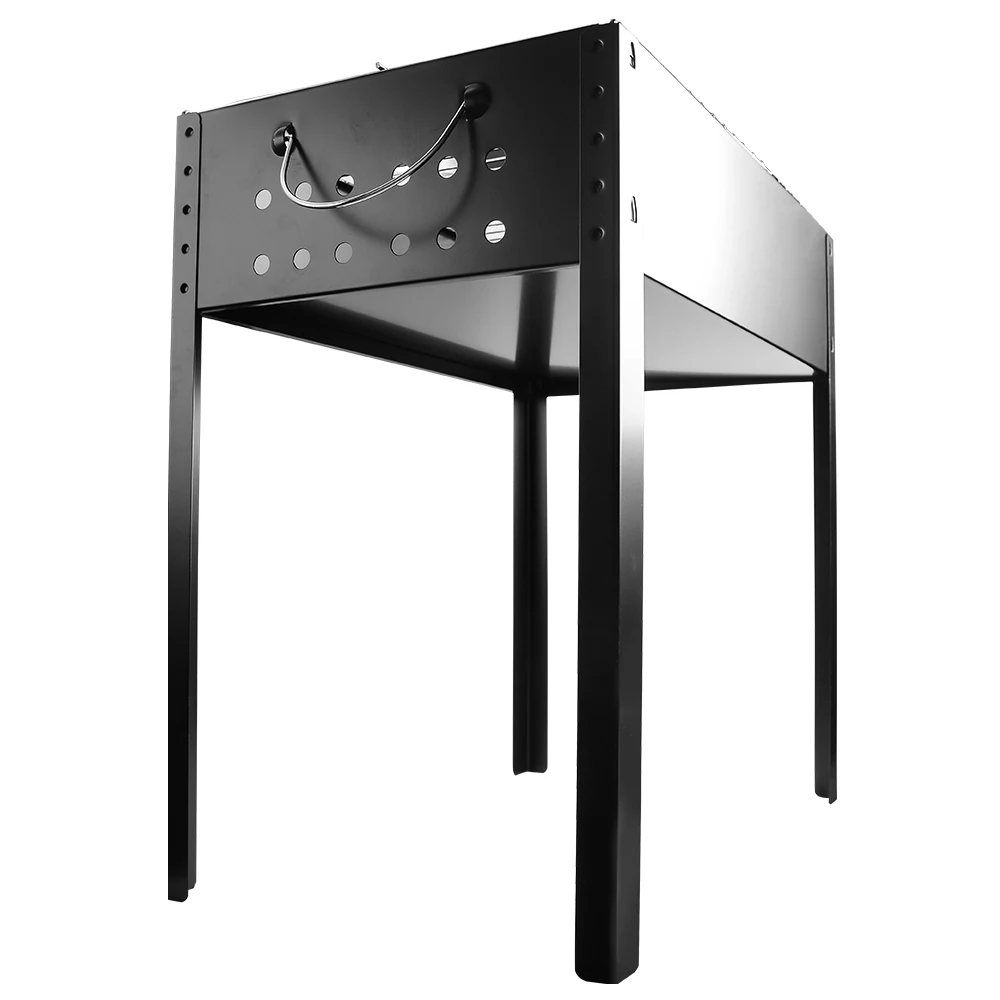 Угольный Гриль барбекю Портативный Открытый Кемпинг Пикник из нержавеющей стали