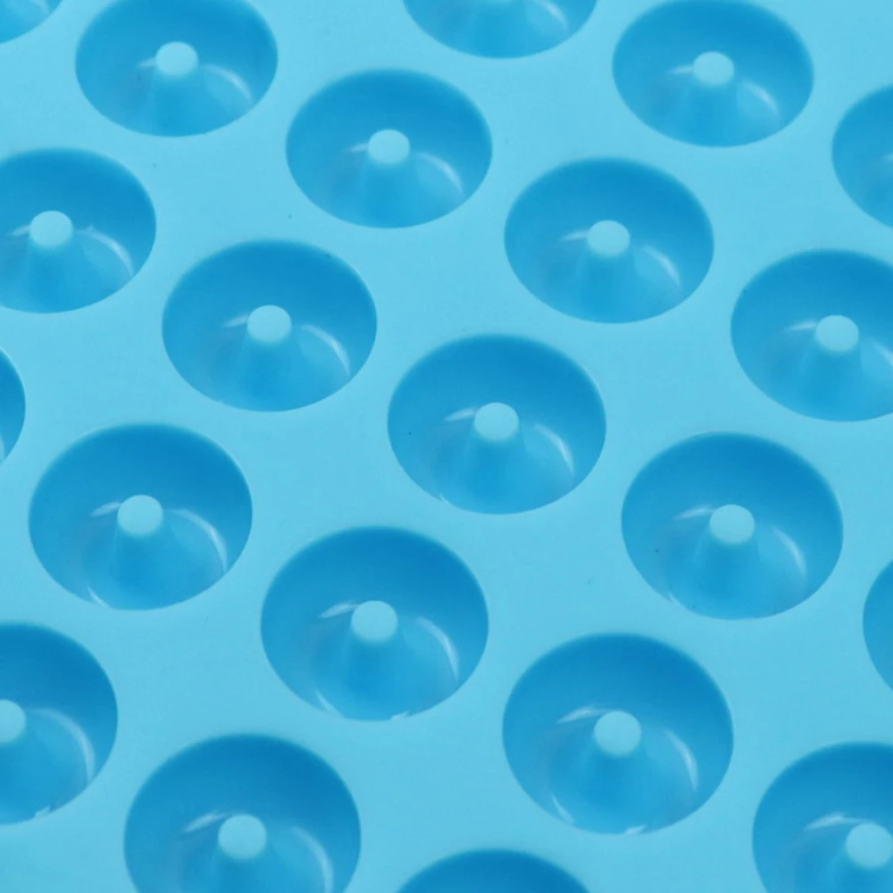 Мини силиконовая формочка для пончиков 48 Отверстие шоколадное печенье Форма