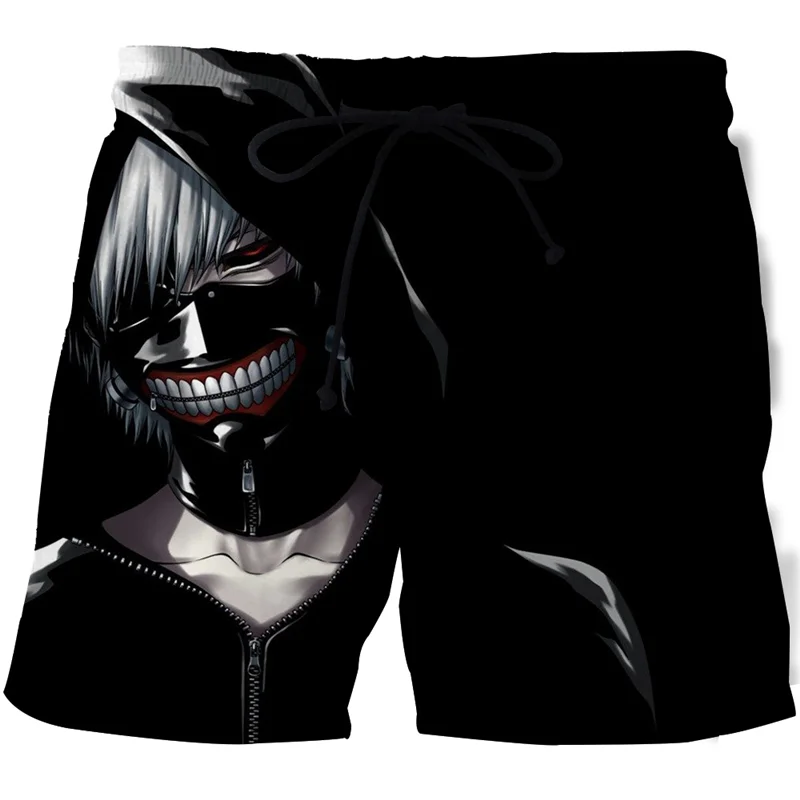 

New Tokyo Ghoul Anime Shorts Cosplay 3D Printing Boys Summer Hot Sale Korean Street Style Pants Classic Wild Fashion hot Shorts