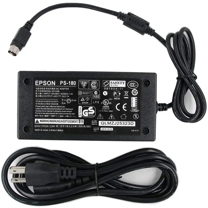 Зарядное устройство для Epson M235A M129C адаптер переменного тока 24 В | Компьютеры и
