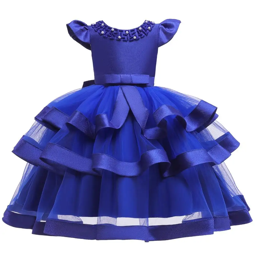 

Girls Embroidery Dress for Children Princess Formal Dresses Flower Kids Wedding Evening Prom Gown Girls Christmas Party Costume