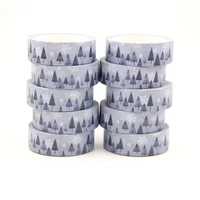 10pcslot 15mm10m solar term heavy snow winter snow washi tape masking tapes decorative stickers diy stationery school supply