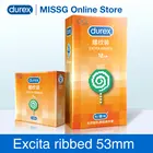 Презервативы Durex с рельефной 3D резьбой, натуральный резиновый рукав для пениса, привлекательный стимулятор, презервативы особой формы для мужчин, секс-игрушки