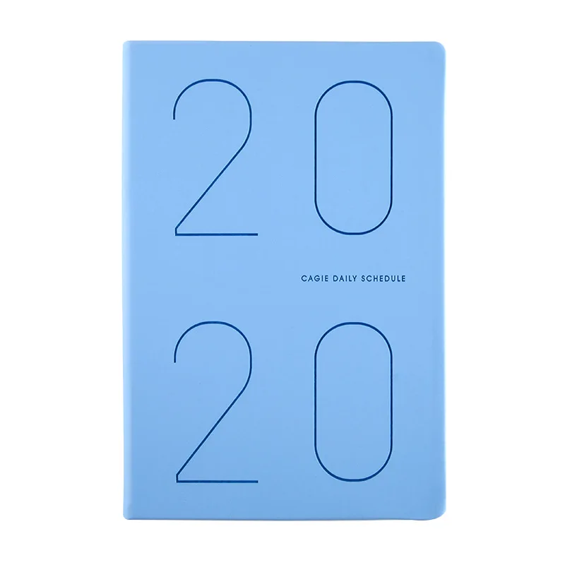Agenda Diary 2020 Planner Organizer A5 Notebook and Journal Business Weekly Note Book Monthly Daily Plan Handbook Travel Notepad |