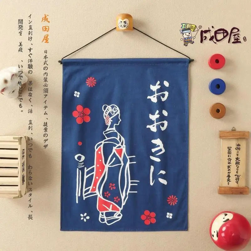 Японский стиль украшения висячий флаг занавес двери хороший подарок японские