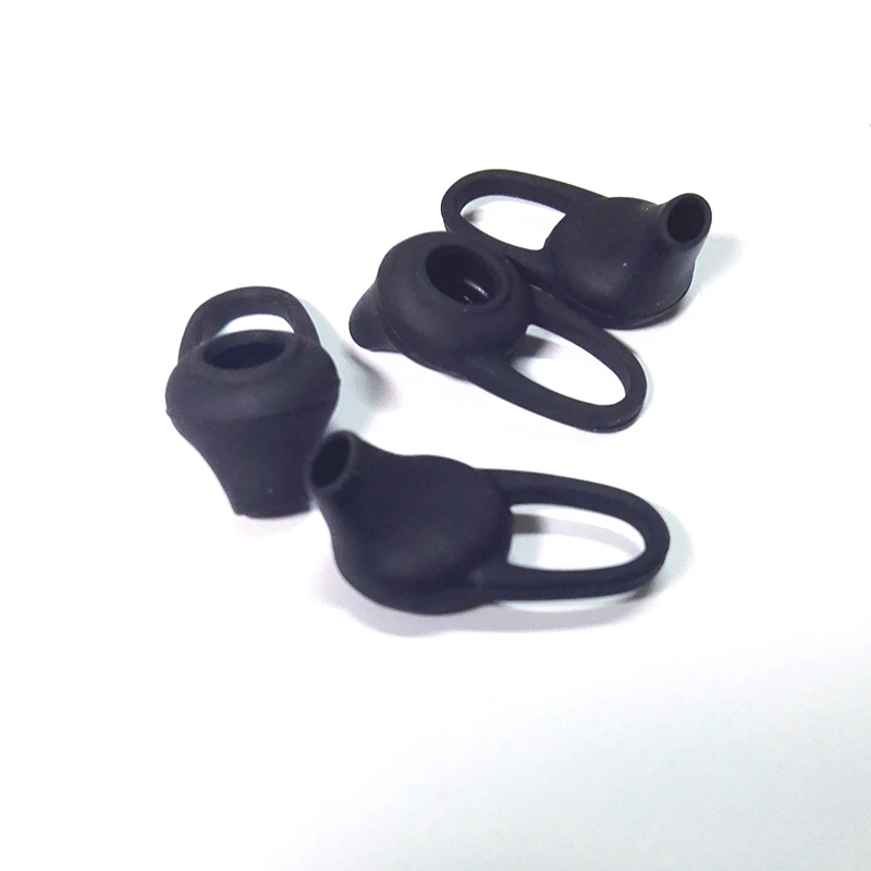4 шт черный силиконовый In Ear Bluetooth наушники Чехлы насадка вкладыши бутон советы