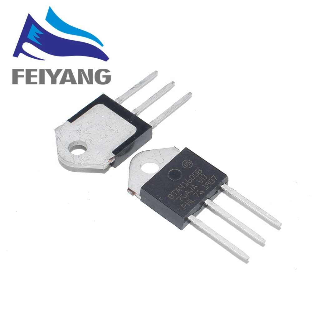 100 шт./лот BTA41-600B BTA41-600 BTA41600B TO-3P 40A 600V 100% Новый оригинальный | Электронные компоненты
