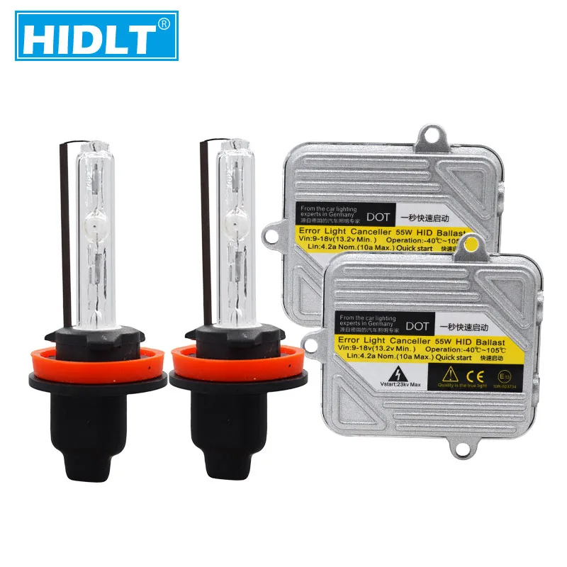 HIDLT 55 Вт Cnlight H11 комплект для переоборудования ксенона HID DC 12 В цифровой тонкий
