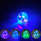 7 цветов погружной светодиодный светильник с Батарея работает под водой светодиодный ночник освещение для ванной светильник бассейн плавающая лампа сад вечерние Декор