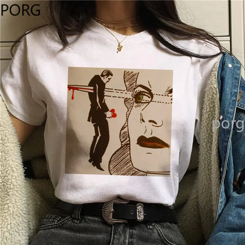 

Женская футболка с принтом в стиле Харадзюку, 90s, футболка для девочек с графическим рисунком, женские рубашки, гранж, эстетические топы, фут...