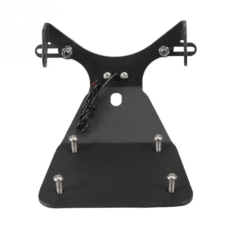 Аккуратный держатель для номерного знака мотоцикла со светодиодной подсветкой