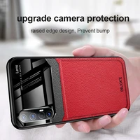 for oppo reno 4 3 pro ace2 ace1 case shockproof soft bumper leather case for oppo rone 2 2z back cover luxury case shell fundas