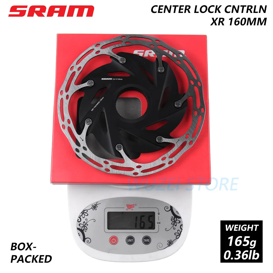 CNTRLN XR Boxed SRAM AVID CenterLine дисковый тормозной ротор G3 160/180/203 мм HS1 6 Болты ротора CNTRLN XR округлые диски Центральный замок диск 1 шт - Цвет: CNTRLN XR Boxed
