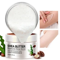 body scrub cream exfoliating dead skin deep cleans moisturizing nourish whitening joints pimple removal repair skin care 120g