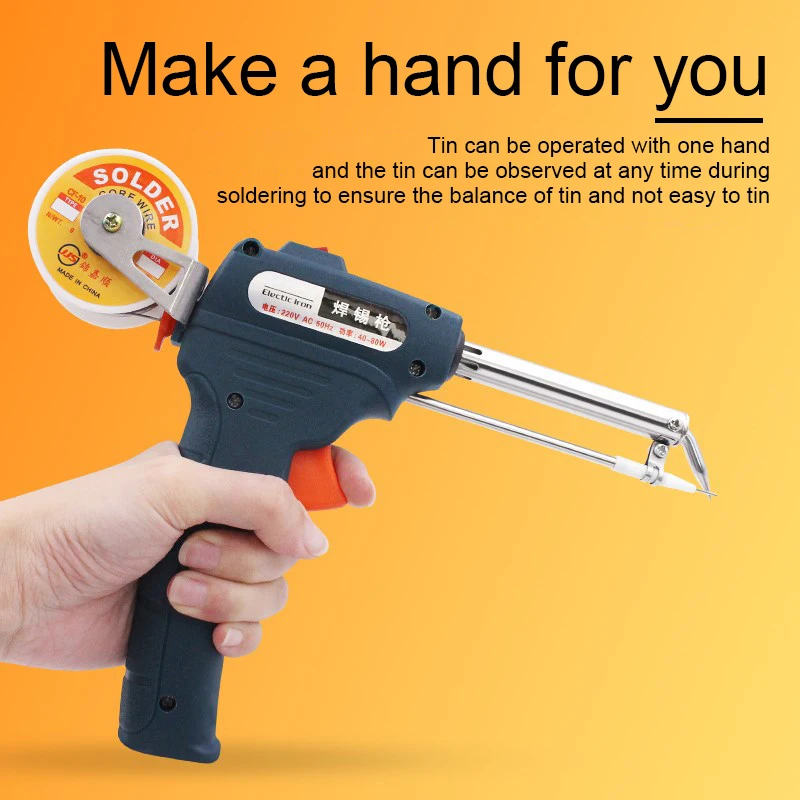 60 Вт пластиковая ручка Электрический паяльник костюм электрический утюг набор