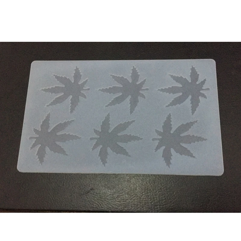 Кленовая силиконовая форма в виде листьев помадной формы шоколадные конфеты