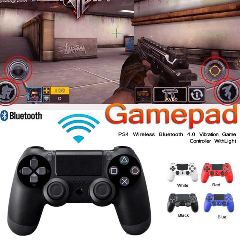 Для PS4 контроллер беспроводной Bluetooth геймпад для sony Playstation 4 Dualshock джойстик ps |