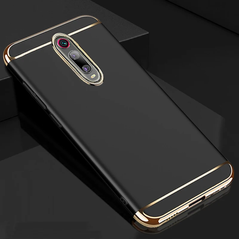 black Kainuen жесткий пластиковый телефон назад etui, coque, чехол, чехол для xiaomi mi 9 t pro mi 9 t 9 t mi 9 t 9tpro my для xio mi аксессуары - Цвет: black