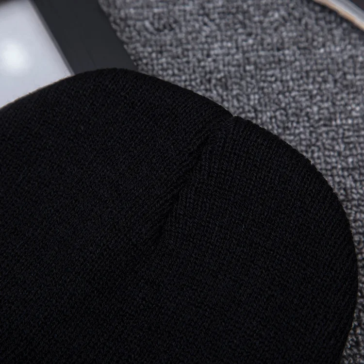 Новая уличная мода Gorro мужские и женские шапки бини обруч акриловая вязаная шерстяная шляпа зимние шапки уличные теплые хип хоп шапки